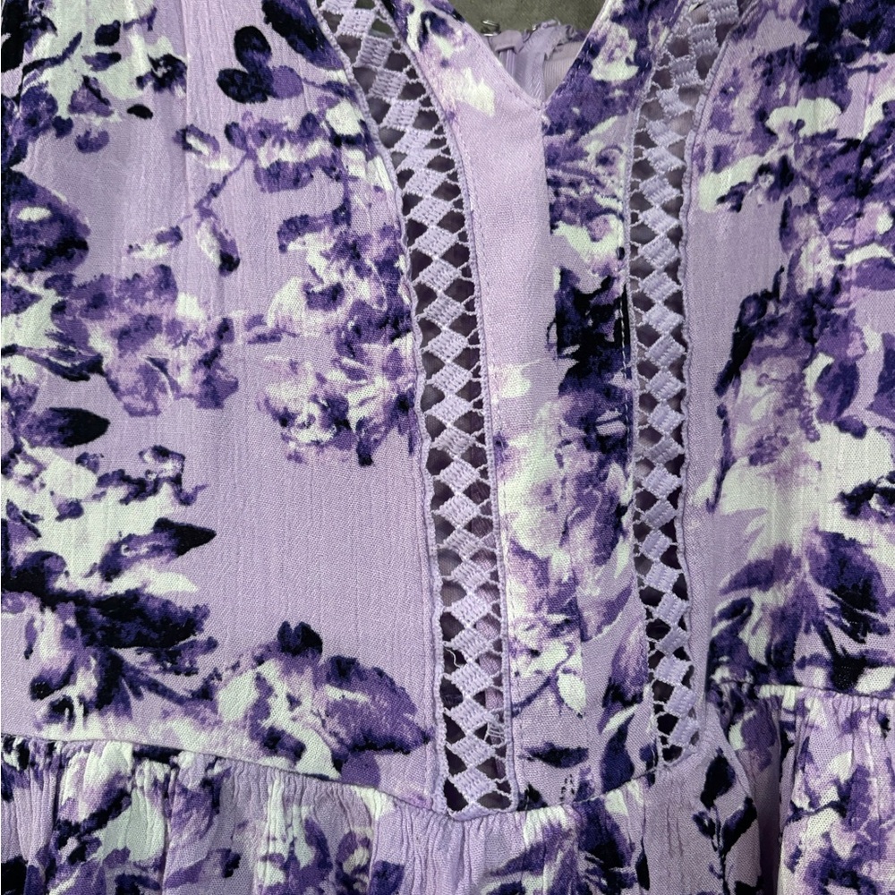 NWOT JustFab cami top purple Large - Picture 4 of 6